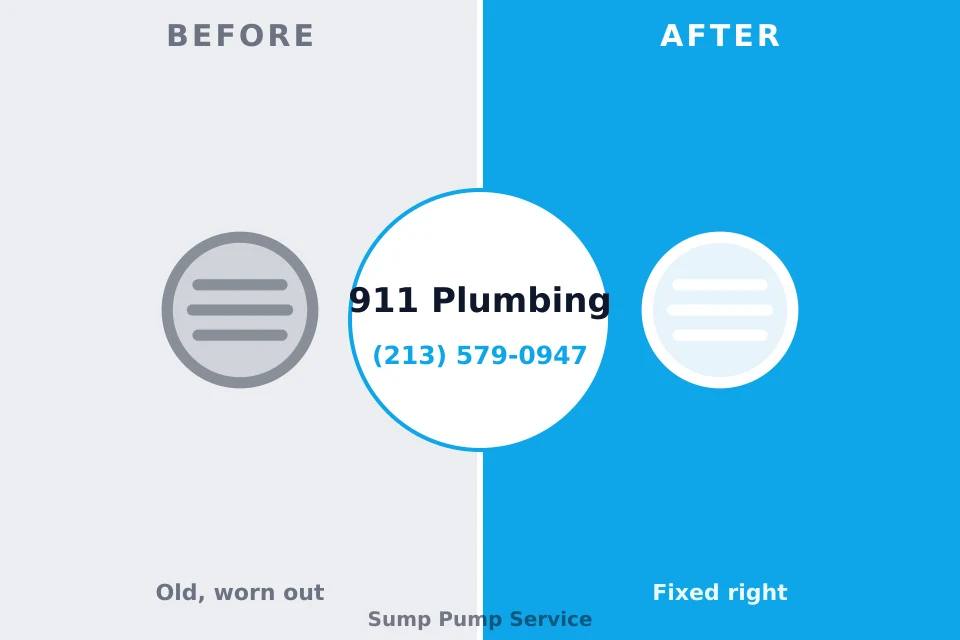Before and after: plumbing repair Highland-on-the-Lake, NY